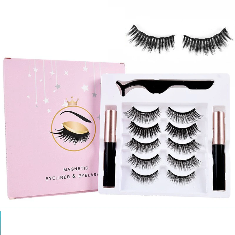 Wholesale Eyelashes Eyelashes Waterproof Eyeliner Custom Box