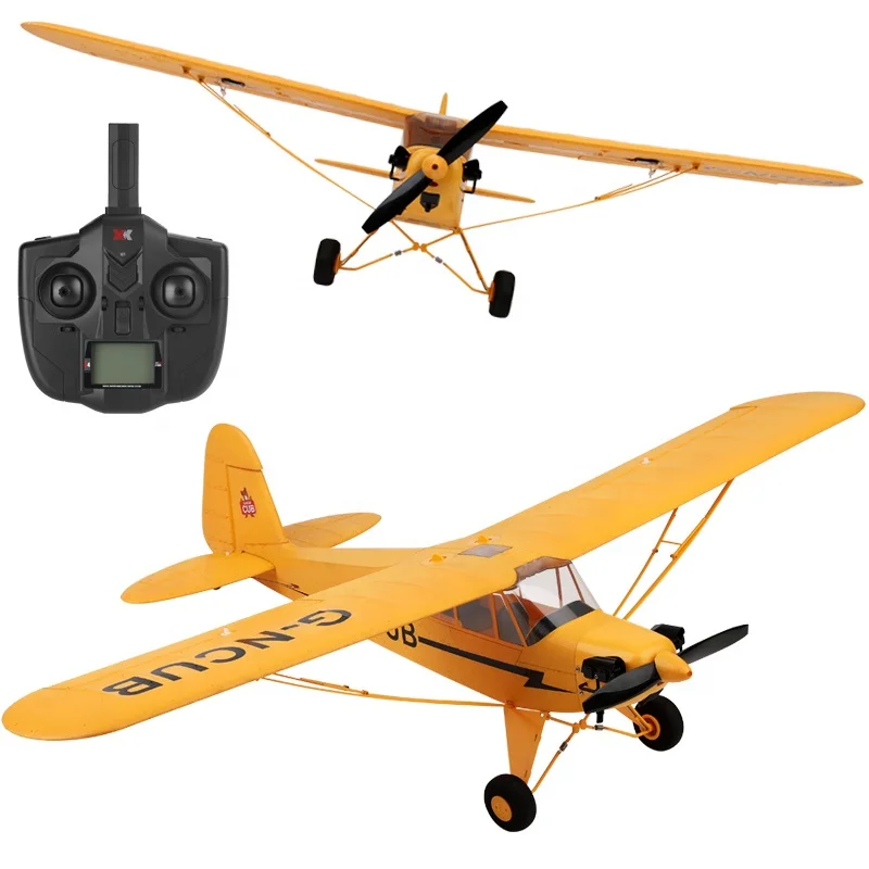 WLtoys A160 J3 Skylark G-NCUB радиоуправляемый самолет-каскадер 2