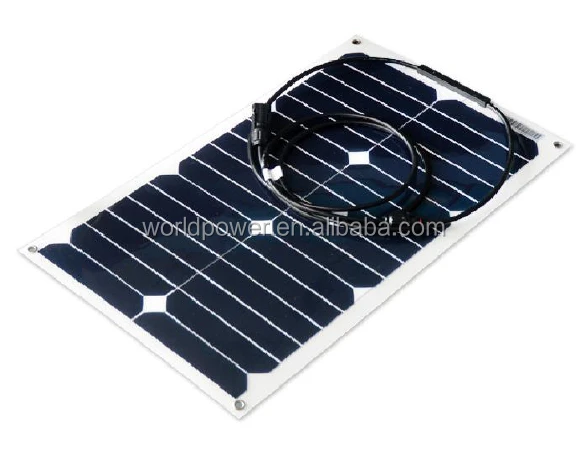 Mini/Small Flexible Solar Panel 10W 20W 30W 35W 40W 50W With Sunpower Cells Wholesale Price