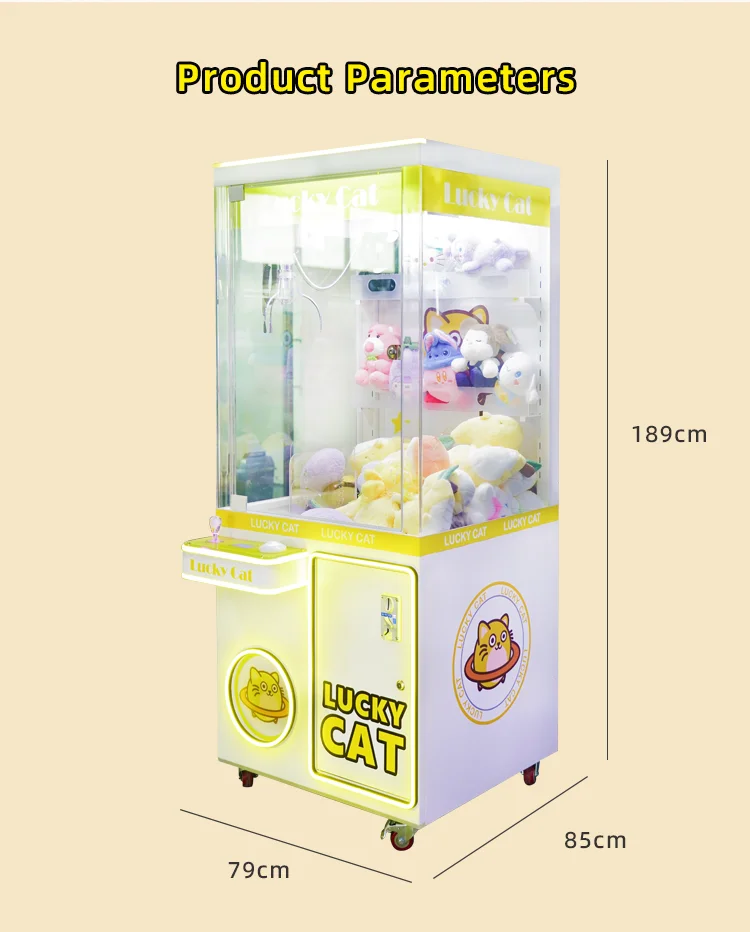 Funspace Wholesale Custom Variety of Coin Operated Claw Machine Plastic ...