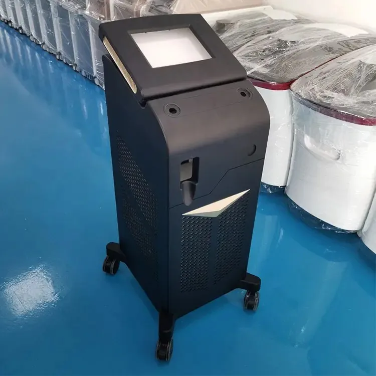 Modern Style Injection Molding Machine Housing Shell Plastic Medical Desktop Beauty Equipment case Trolley