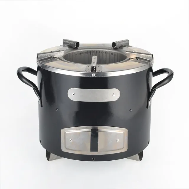 Household Wood Stove Portable Energy saving Stainless Steel Charcoal Stove Rural Africa Firewood Stove