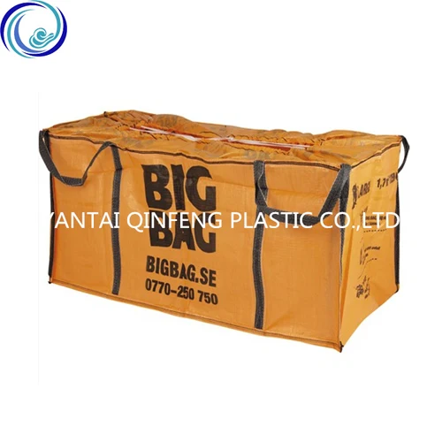 Large Heavy Duty Construction Materials and Garbage Big Bag for Collection  Construction Waste Dumpster Big Bag Skip Bag - China Waste Skip Bag for  Garden Removel, Customized Printing Construction Bag