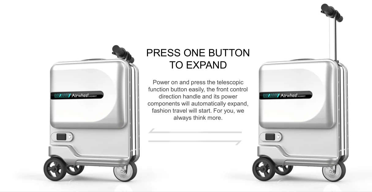 mini suitcase luggage smart e lectric riding with powerful motor SE3mini-ty