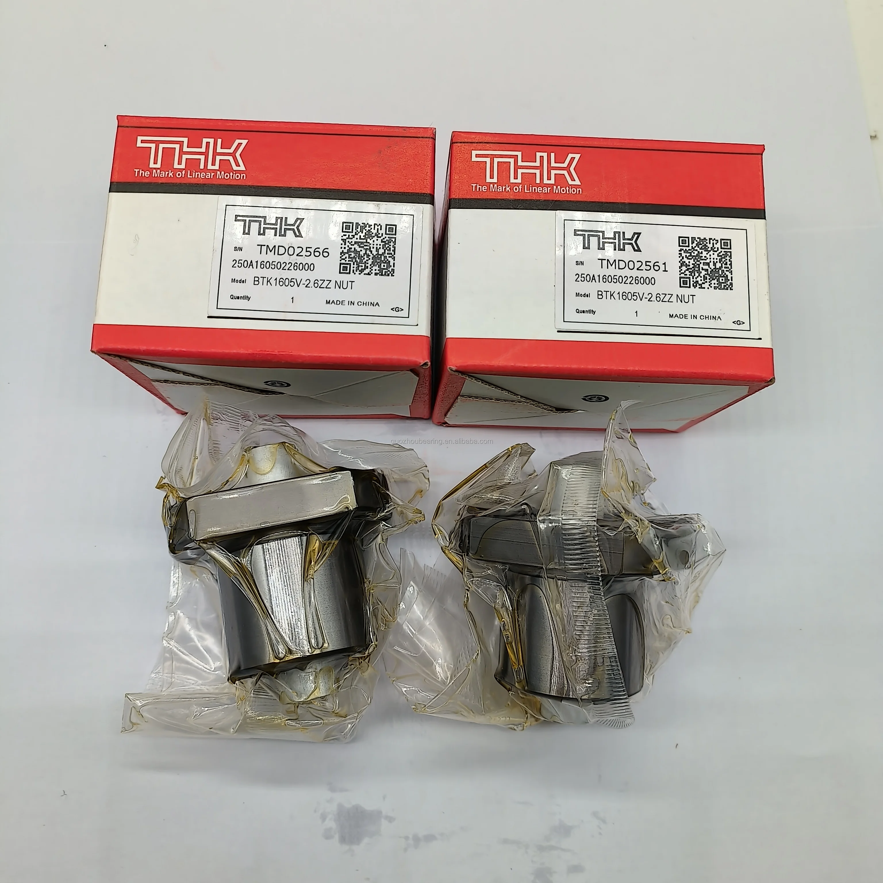 Original Japan Thk Linear Guide Bearing Ball Screw Nut Btk1605 Btk1605v