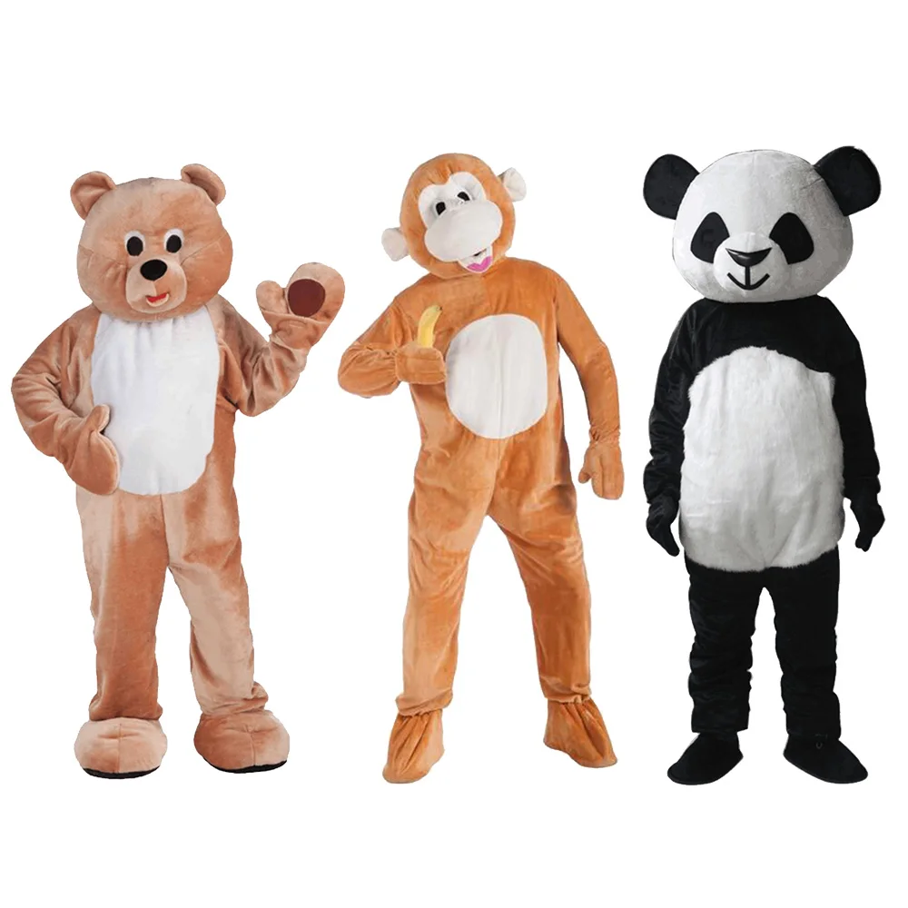 Factory Direct High Quality Plush Mascot Costume Cartoon Bear Monkey Panda  Clothing Custom Adults Fun And Cute Costumes For Part - Buy Mascot Costumes  For Adults, plush Mascot Costumes For Adults ...