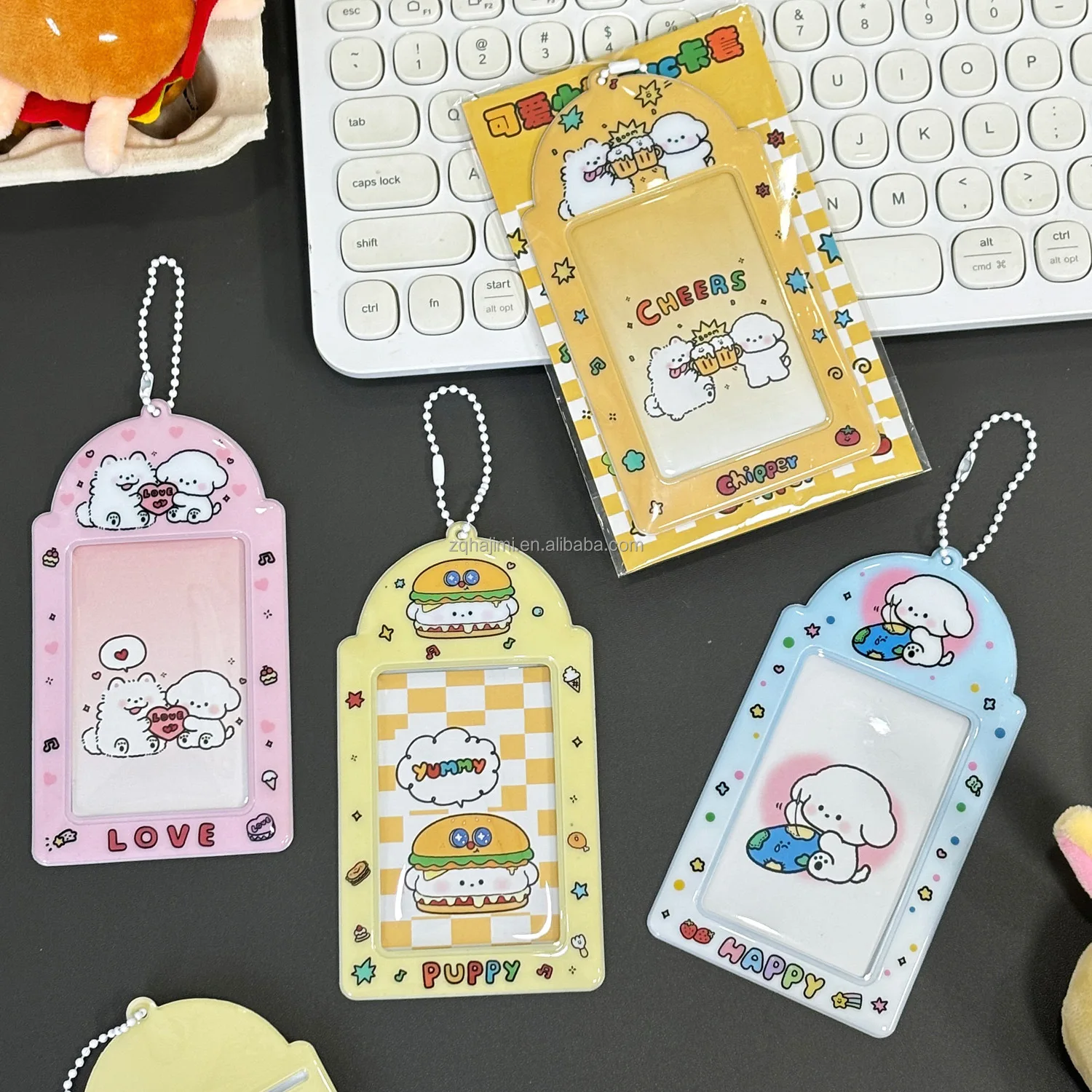 Wholesale Stock Lovely Pvc Card Holder Kpop Idol Group Keychain 3 Inch ...