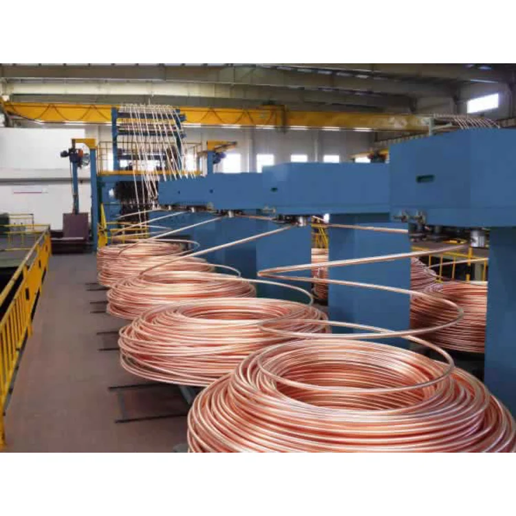 Factory Direct Sale Lowest Price 8-20mm Oxygen-free  Upward Continuous Copper Rod Casting Machine for Scrap Copper 1000-12000T