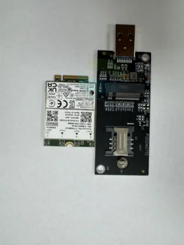 Huasj WWAN Sans Fil EM7455 1103582 FDD/TDD LTE Cat6 NGFF M.2 4G MODULE 4G Carte 300Mbps Pour Ordinateur Portable Et Routeur 4G