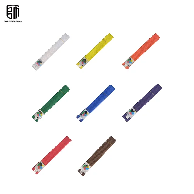 High Quality Customised Karate Belts Professional Martial Arts Training Equipment Wholesale Offered