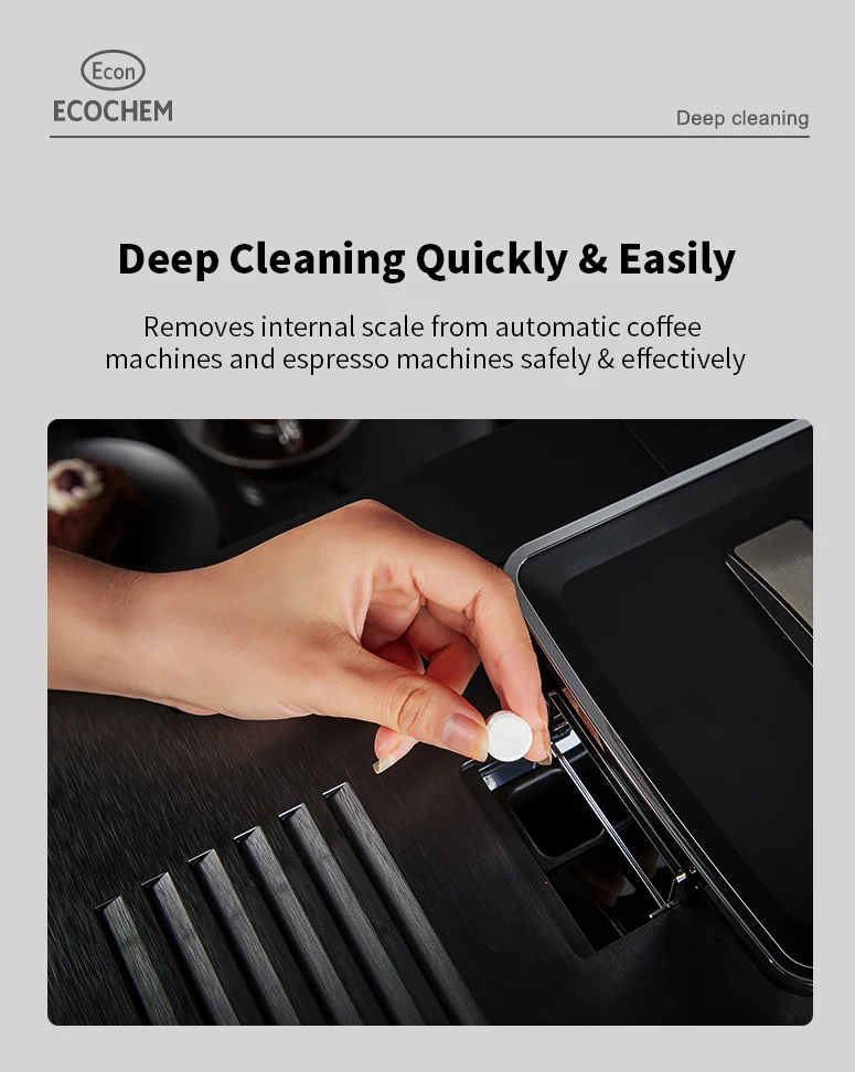 Espresso Coffee Machine Cleaning Tablets - WELSON Detergent