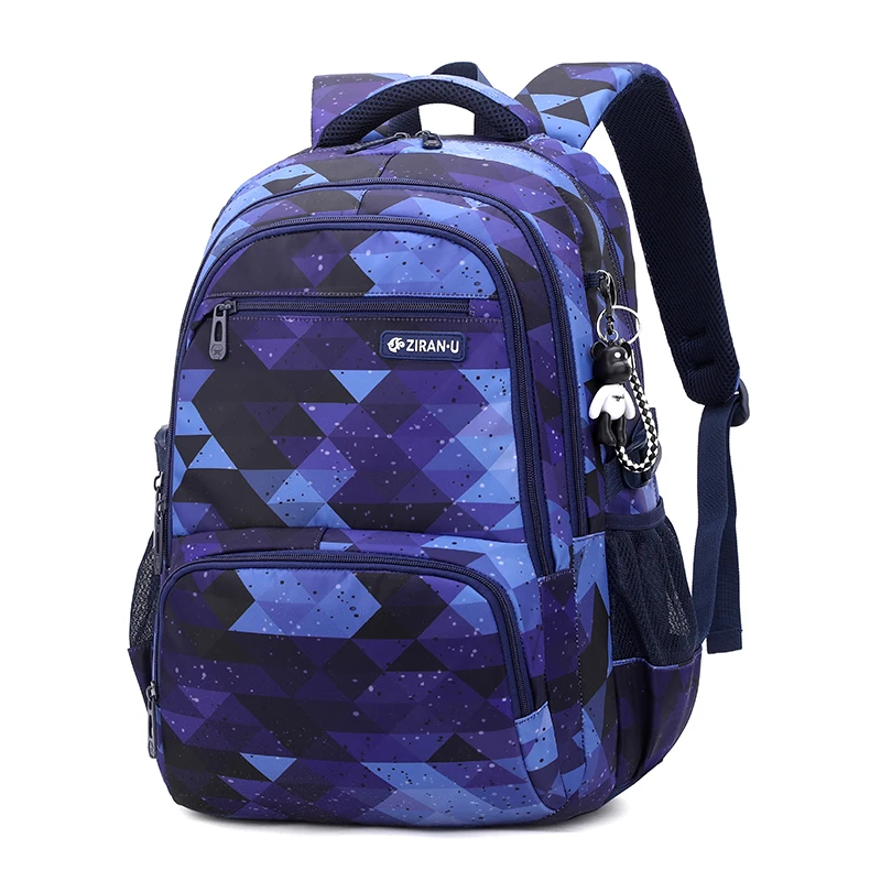 Large Capacity Waterproof Kids School Backpack Factory Price Colorful Campus Leisure Student Backpack for Girls and Boys