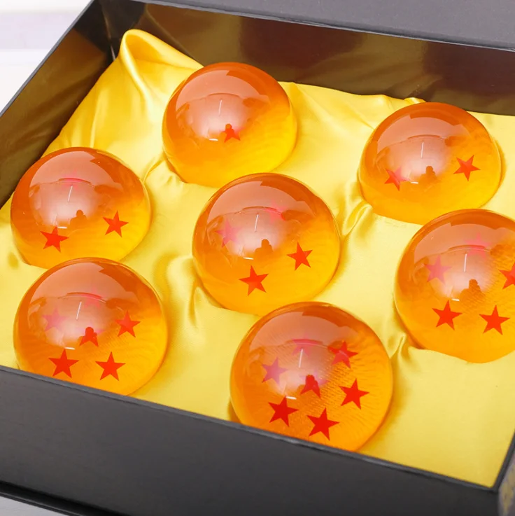 ドラゴンボールZクリスタルボールフィギュア,完全なセット
