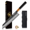 Coltello Kiritsuke nero da 9,5'' con confezione regalo
