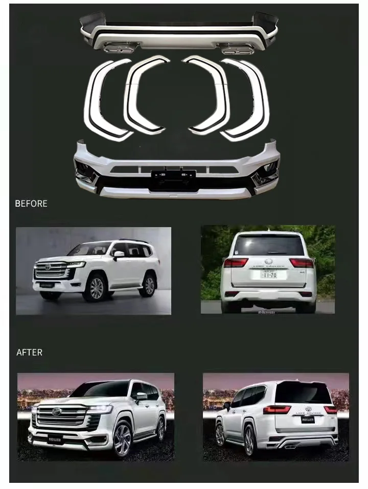 Body Kit For Toyota Land Cruiser Lc300 2022 Upgrade To Modellista Model