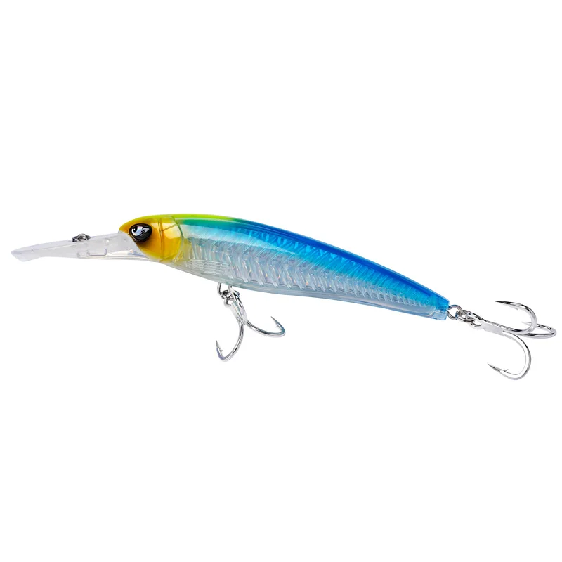 NOEBY 180mm/94g ディープダイバー フィッシュボーンミノー ルアー