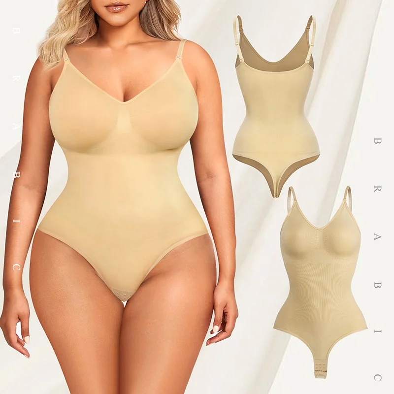 New Upgrade Slimming Bodysuit For Women Tummy Control Shapewear Seamless Sculpting Thong Body