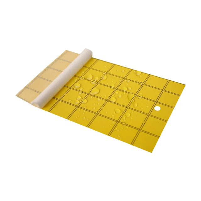 Customized Size Adhesive Catchmaster Glue Traps Boards with Strong Glue Yellow Fly Trap Refills for UV Light Lamp Device