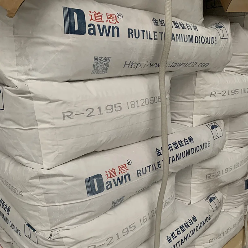 Dawn TiO2 Titanium Dioxide Rutile Pigment Shandong R-2195 Price Tio2 ...