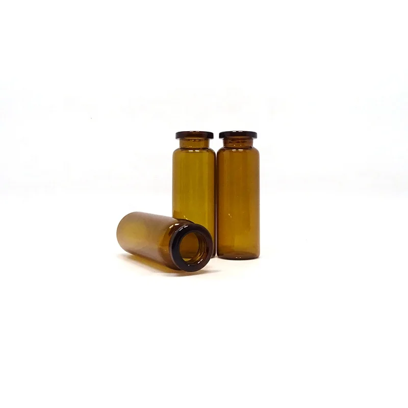 3ml 5ml 6ml 7ml 8ml 10ml Amber Glass Vial Apothecary Bottle for Medical and Cosmetic