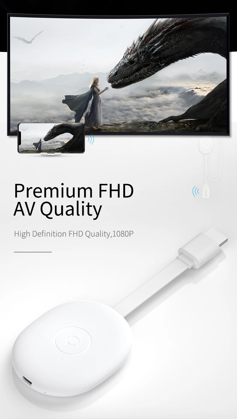 G42 Audio Cast Wireless Hdmi Extender 4K 50M Video Transmitter and Receiver Adapter Usb 3 Bluetooth