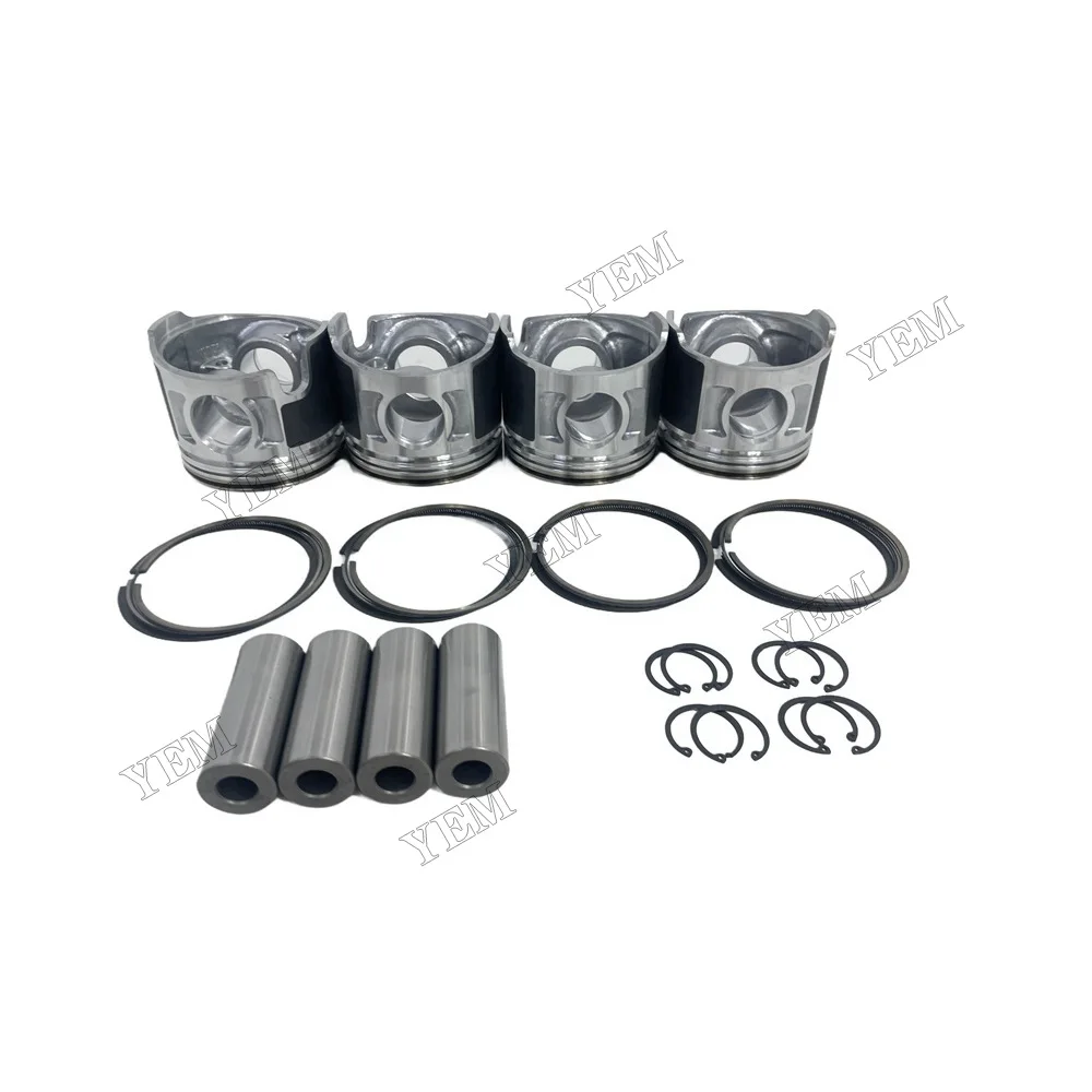 Piston Rings Set Fit for Mitsubishi D04F Engine Parts 4