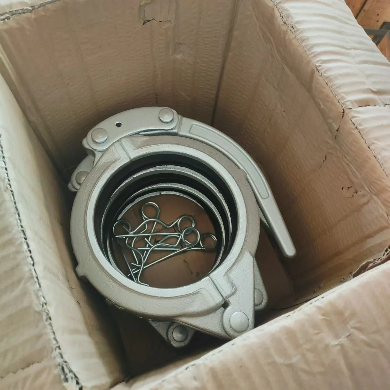 ZX/MF Pipe Clamp Coupling with Wedge for Concrete Pumps