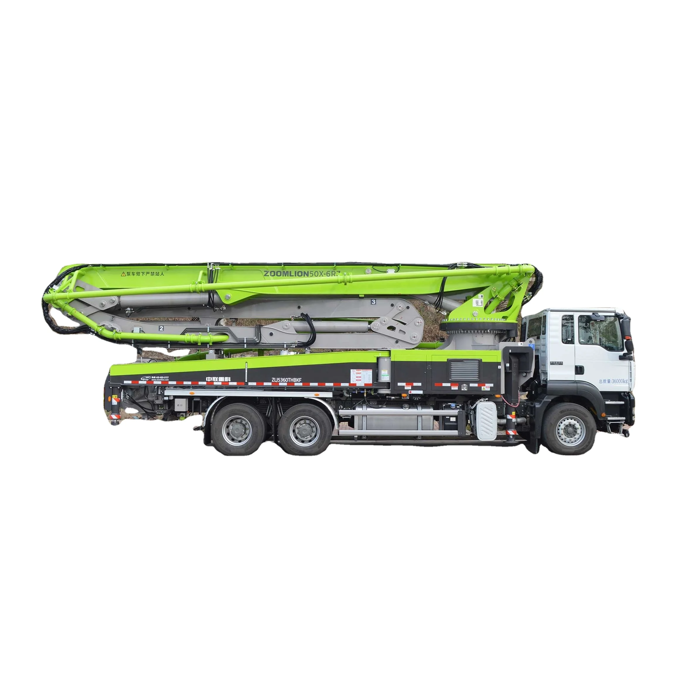 Zoomlion ZLJ5552THBKF 73X-6RZ Concrete Pump Truck - High Efficiency