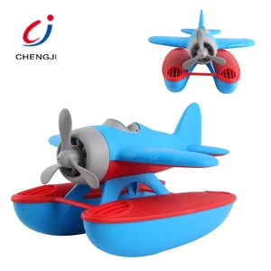 Swimming Airplane Plastic Children Cheap Model Hanging Mini Seaplane Toy