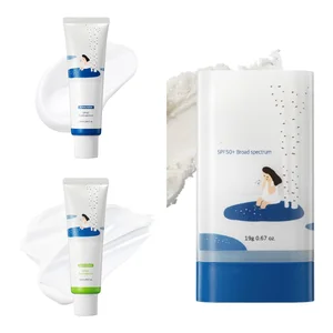 Wholesale ROUUND LAB Protective Oil Control Cream Natural Moisturizing UV Protection Spf 50 Sun Cream