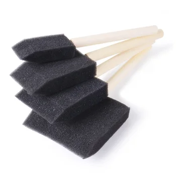 Black Painting Sponge Stick Set For Kids