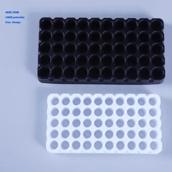 Factory Wholesale Customised Test Tube Trays Packaging Medical Blister Tray for Medication