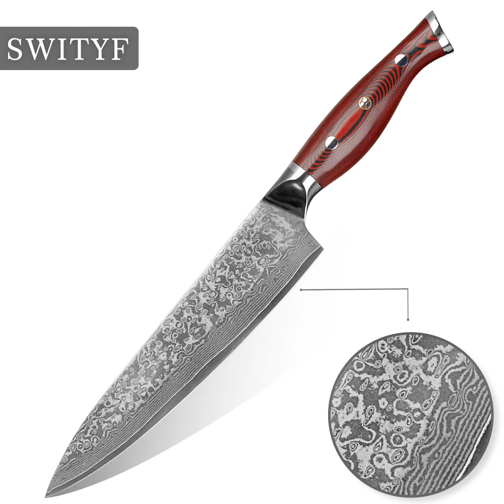 SWITYF Best Custom Handmade Damascus Knife
