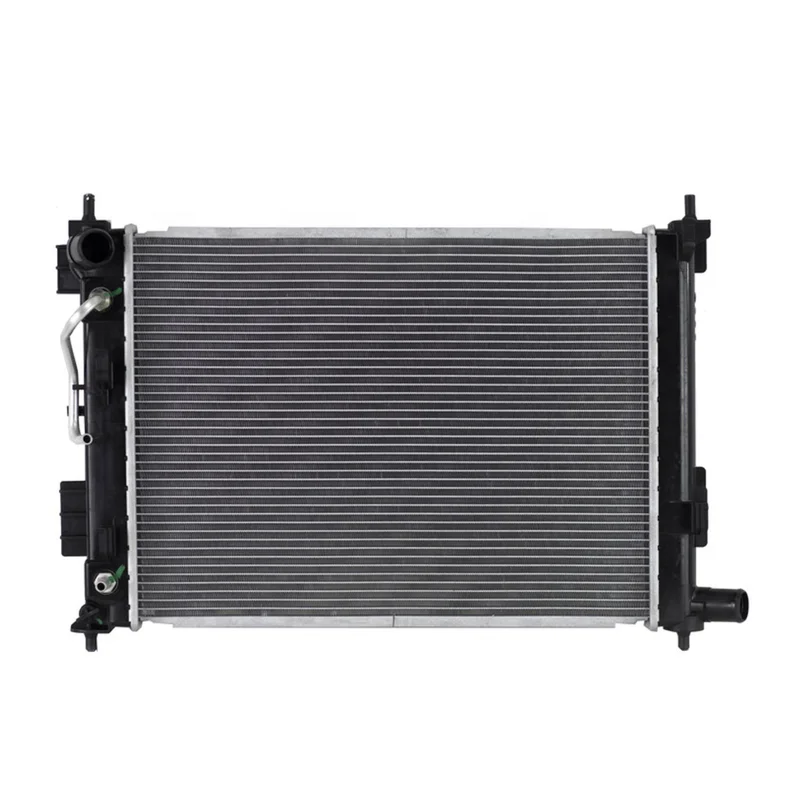 China Auto Aluminum Radiator For Hyundai Accent Kia Rio AT 2018 2019 2020 2021 25310-H9050 25310H9050
