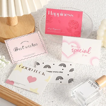 Creative  Romantic Paperboard Printing Greeting Card Wedding Engagement Personalized Thank You Card Valentine's Day Gift Card