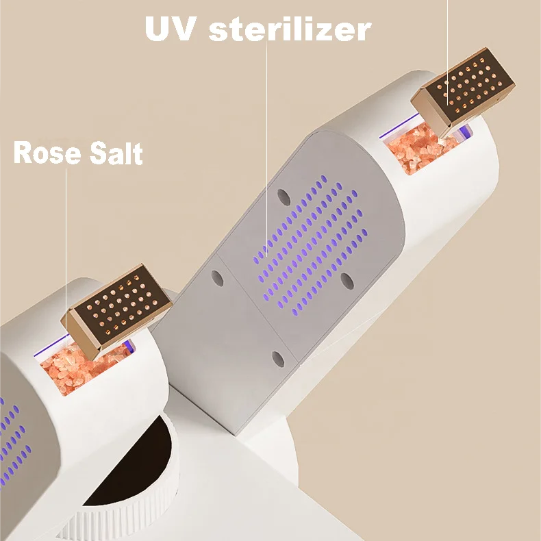 Timing Function Rotary Shoe Desiccation and Boot Dryer With Uv Light
