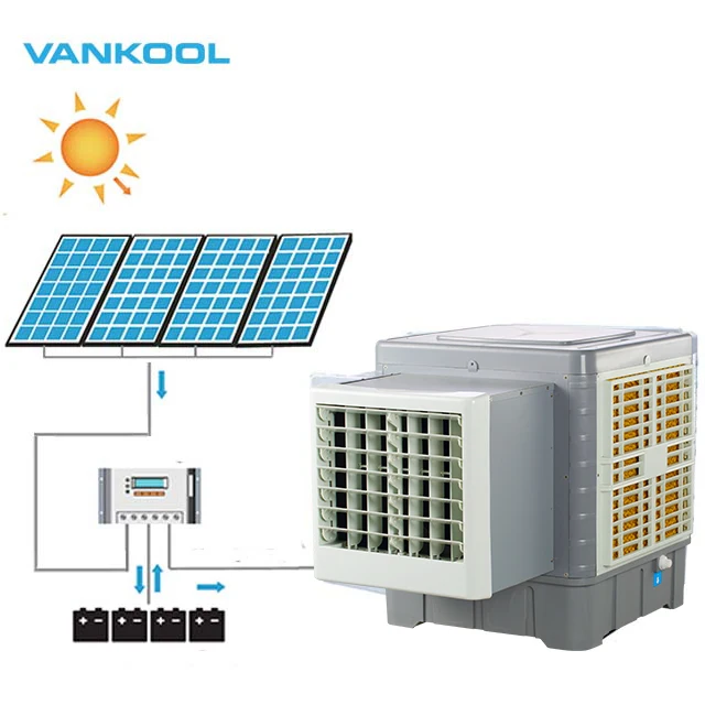 solar cooling unit