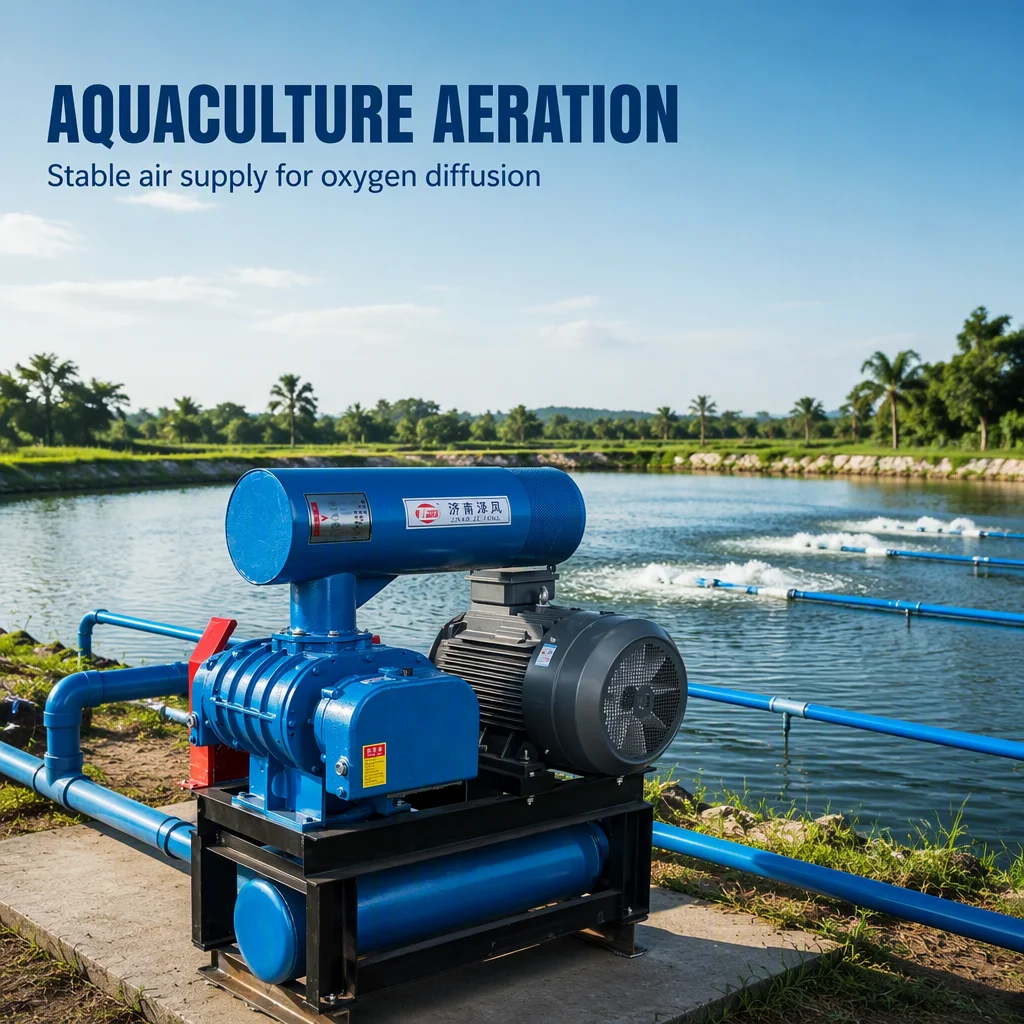 Aeration Machine Stainless Blower, 220 V, 0.65-189m³ - detail 4