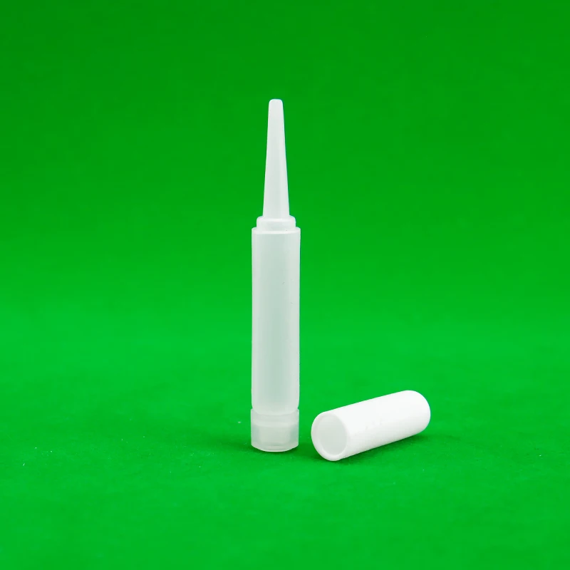 Mini white color 1ml 2ml Small capacity HDPE plastic squeeze glue dropper bottle