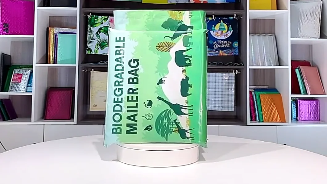 Custom Plastic Shipping Bags 10x13 Biodegradable Poly Mailer For