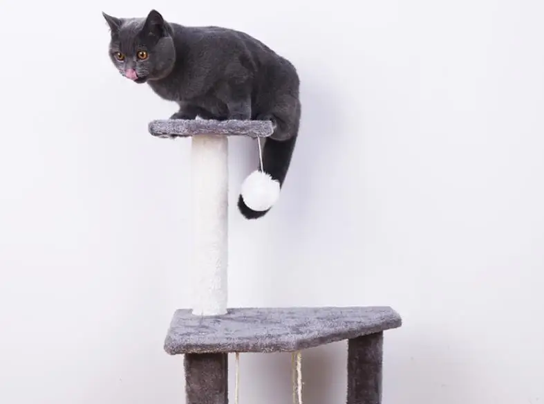 Factory Goods In Stock Unique Design Luxury Wooden Cat House Tree Cat