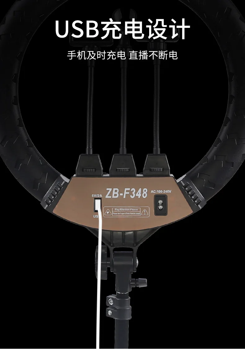 Wholesale Dimmable 22 Inch 56cm Selfie Circle LED Ring Light  Remote Shutter for Live Streaming Makeup