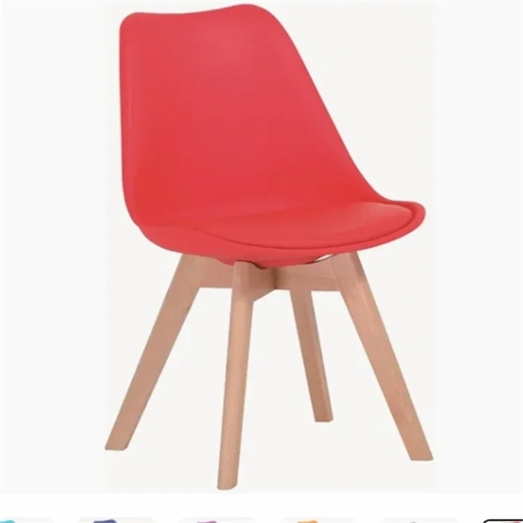 Ames Household Simple Modern Backrest Chair Convenient Tulip Chair for Dining Office Negotiation Bedroom Use