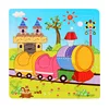 9 pezzi - treno