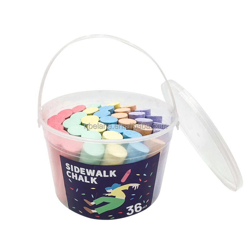 36 шт. цветной школьный мел