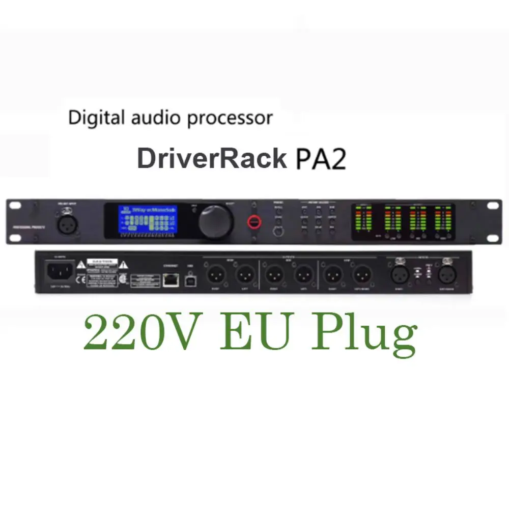 Dbx Driverack Pa2 Audio Effects Processor 2 In 6 Out Dsp Processor Audio Dsp Digital Audio