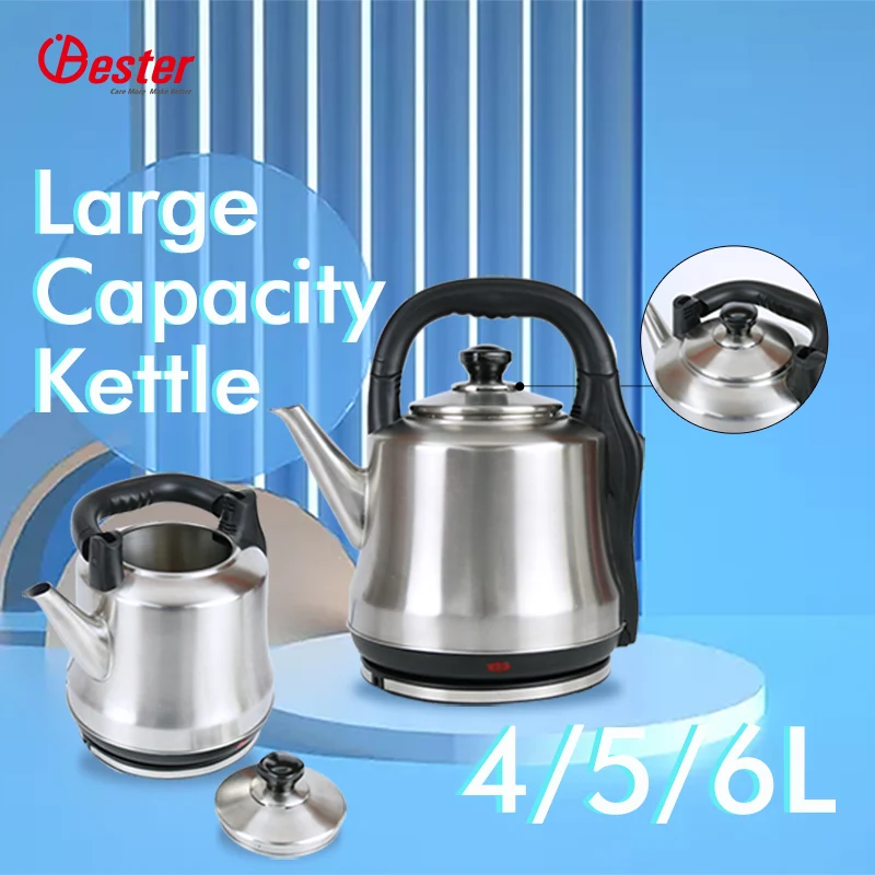 4l 5l Big Capacity Tea Kettle Big Tea Kettle Pot Stainless Steel Water