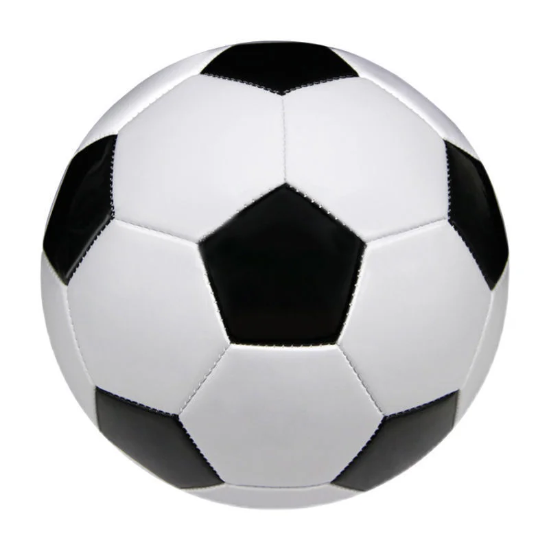 2026 Factory Wholesale Custom LOGO Hot-selling PVC Material Sizes2 # Black and White Colors Ballon De Football