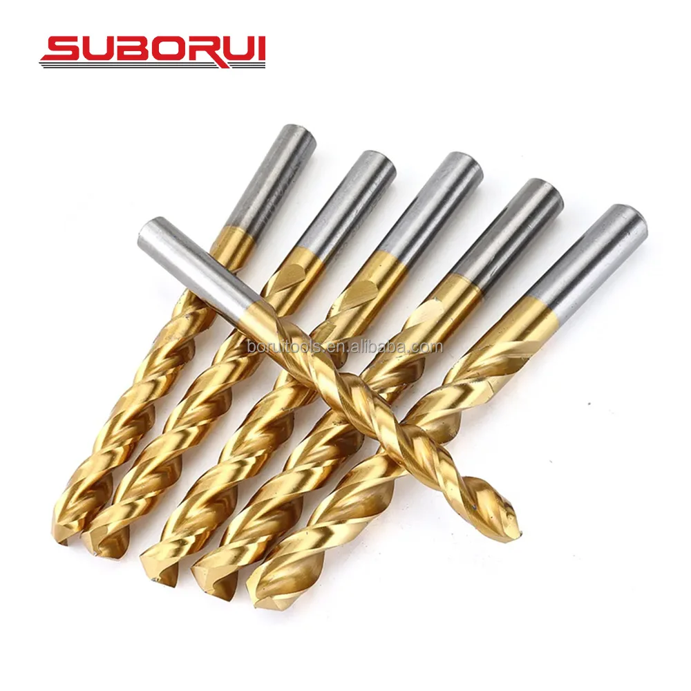 Subirui Din338 High Speed Steel Hss M2 4341 4241 Titanium 25pcs Set Hss