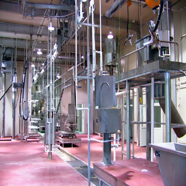 Cow slaughtering machine for 300 cows slaughtering equipment in slaughterhouse